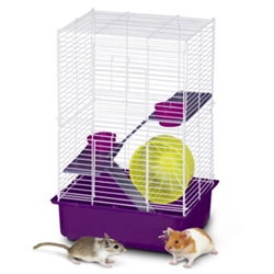 My First Home for Hamsters 3-Story, 11" x 13.5" x 20" - 4 Pack