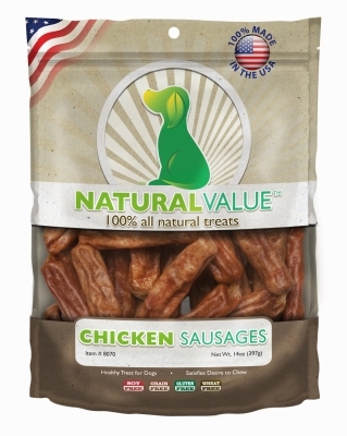 Natural Value Chicken Sausages, 14 ounces