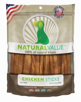 Natural Value Chicken Sticks, 14 ounces