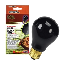 Night Black Heat Incandescent Bulb 150W Boxed