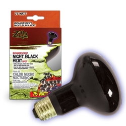 Night Black Heat Incandescent Spot Bulb 75W