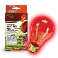Night Red Heat Incandescent Bulb 150W Boxed