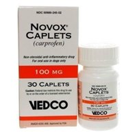 Novox 100 mg, 30 Caplets (Carprofen) | VetDepot.com