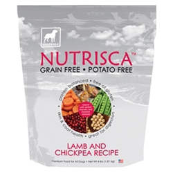 Nutrisca Chicken & Chickpea Dry Dog Food, 4 lb - 6 Pack