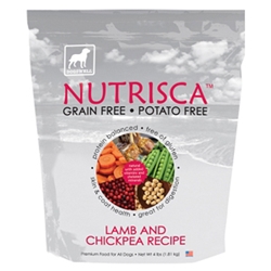 Nutrisca Lamb & Chickpea Dry Dog Food, 4 lb - 6 Pack