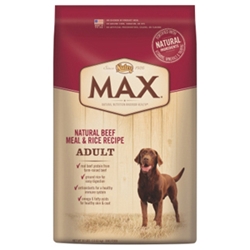 Nutro Max Dog Food Beef & Rice, 30 lb