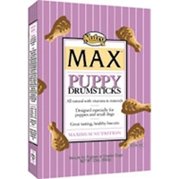 Nutro Max Puppy Drumsticks Dog Treats, 23 oz - 12 Pack