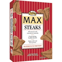 Nutro Max Steaks Dog Treats, 23 oz - 12 Pack
