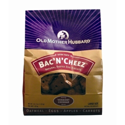 Old Mother Hubbard BacNCheez Large Dog Biscuits, 3.3 lb