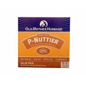 Old Mother Hubbard P-Nuttier Mini Dog Biscuits, 20 lb