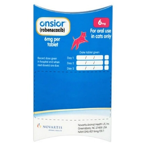 Onsior (Robenacoxib) 6 mg, 3 Tablets : VetDepot.com