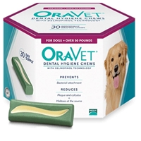 Oravet Dental Chews, 30 ct |  Large Dogs Over 50 lbs 