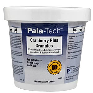 Pala-Tech Cranberry Plus Granules for Dogs and Cats, 300 gm