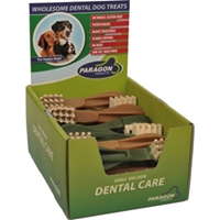 Paragon Extra Large Toothbrush Dental Chews for Dogs, 18 ct