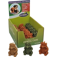 Paragon Large Hedgehog Dental Chews for Dogs, 18 ct
