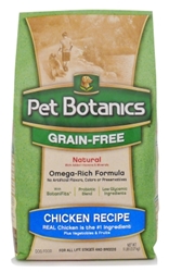Pet Botanics Grain-Free Healthy Omega Dry Dog Food, Chicken, 5 lbs