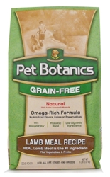 Pet Botanics Grain-Free Healthy Omega Dry Dog Food, Lamb, 5 lbs