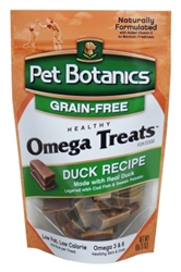 Pet Botanics Grain-Free Healthy Omega Treats, Duck, 3 oz
