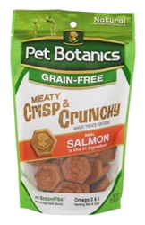 Pet Botanics Grain-Free Meaty, Crisp & Crunchy Dog Treats, Salmon, 6 oz