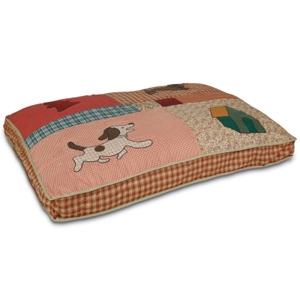 Petmate Applique Quilted Dog Bed