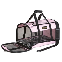 Petmate Soft Sided Kennel, Pink