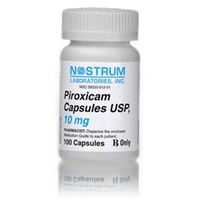 Piroxicam 10 mg, 100 Capsules
