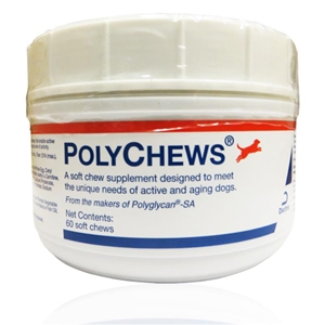 PolyChews for Dogs, 60 Soft Chews
