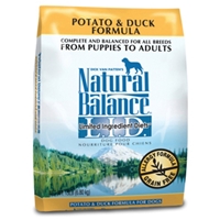 Potato & Duck Formula Dog Food, 15 lb