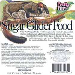 Pretty Pets Sugar Glider Food, 20 lb