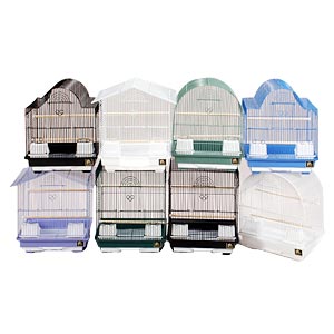 Prevue Hendryx Assorted Small Bird Cages, 13" x 11" x 16" - 8 Pack