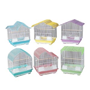 Prevue Hendryx Assorted Small Bird Cages, 14" x 11" x 16" - 6 Pack