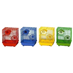 Prevue Hendryx Hamster Cage, 13" x 10" x 14" - 4 Pack