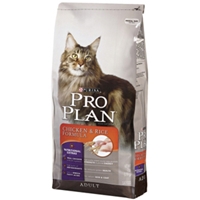 Pro Plan Cat Food Chicken & Rice, 7 lb - 5 Pack