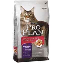 Pro Plan Cat Food Salmon & Rice, 3.5 lb - 6 Pack