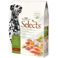 Pro Plan Selects Dog Food Natural Turkey & Barley, 6 lb - 5 Pack