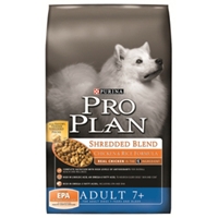Pro Plan Senior 7+ Shredded Blend Dog Food Chicken & Rice, 18 lb