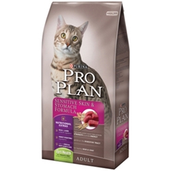 Pro Plan Sensitive Skin & Stomach Cat Food, 16 lb