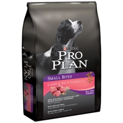 Pro Plan Small Bites Dog Food Lamb & Rice, 18 lb