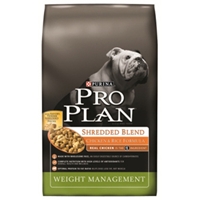 Pro Plan Weight Management Shredded Blend Dog Food, 18 lb