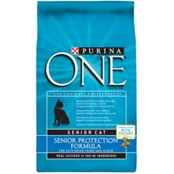 Purina One Senior Protection Cat Food, 3.5 lb - 6 Pack