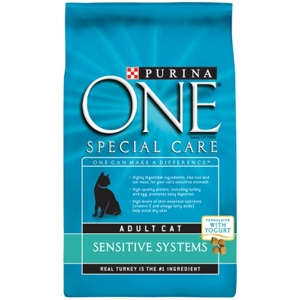 Purina One Sensitive Systems Cat Food, 16 lb