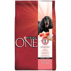 Purina One Sensitive Systems Dog Food, 34 lb