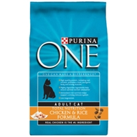 Purina One SmartBlend Cat Food Chicken & Rice, 16 lb