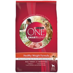Purina One SmartBlend Dog Food Healthy Weight Formula, 31.1 lb