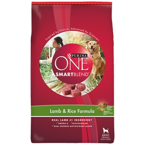 Purina One SmartBlend Dog Food Lamb & Rice, 32 lb
