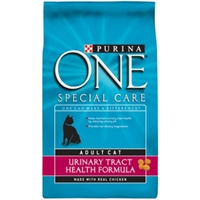 Purina One Urinary Tract Health Cat Food, 7 lb - 4 Pack