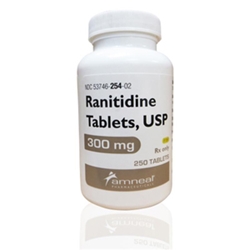 Ranitidine 300 mg, 100 Tablets