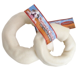 Rawhide White Donut, 3.5 inches