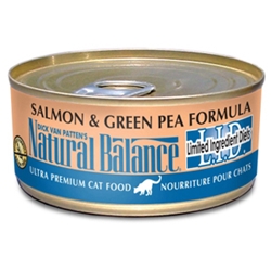 Salmon & Green Pea Formula Cat Food, 6 oz - 24 Pack