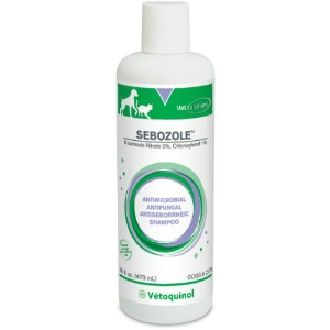 Vet Solutions Sebozole Medicated Shampoo, 1 gal